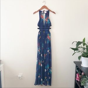 Express floor length dress